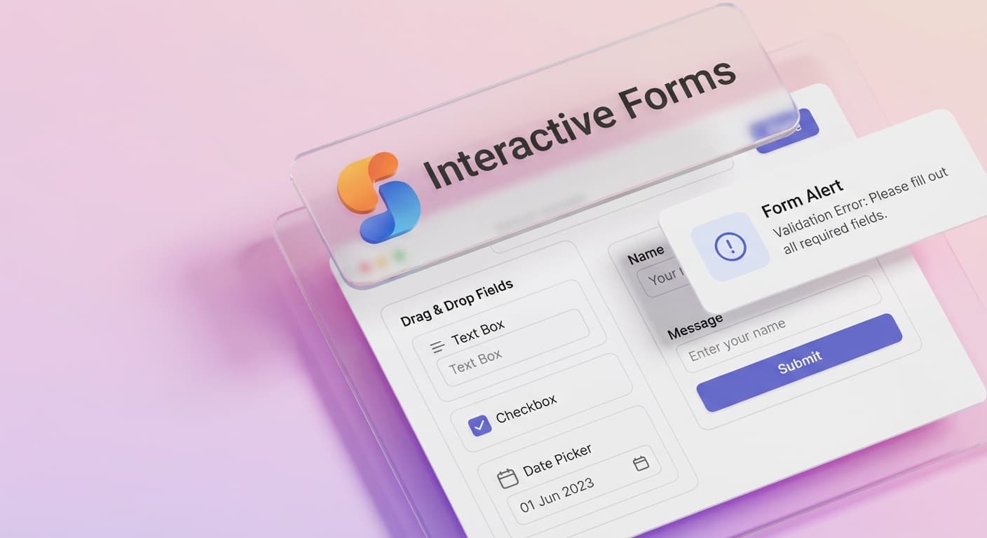 Interaktive Formulare